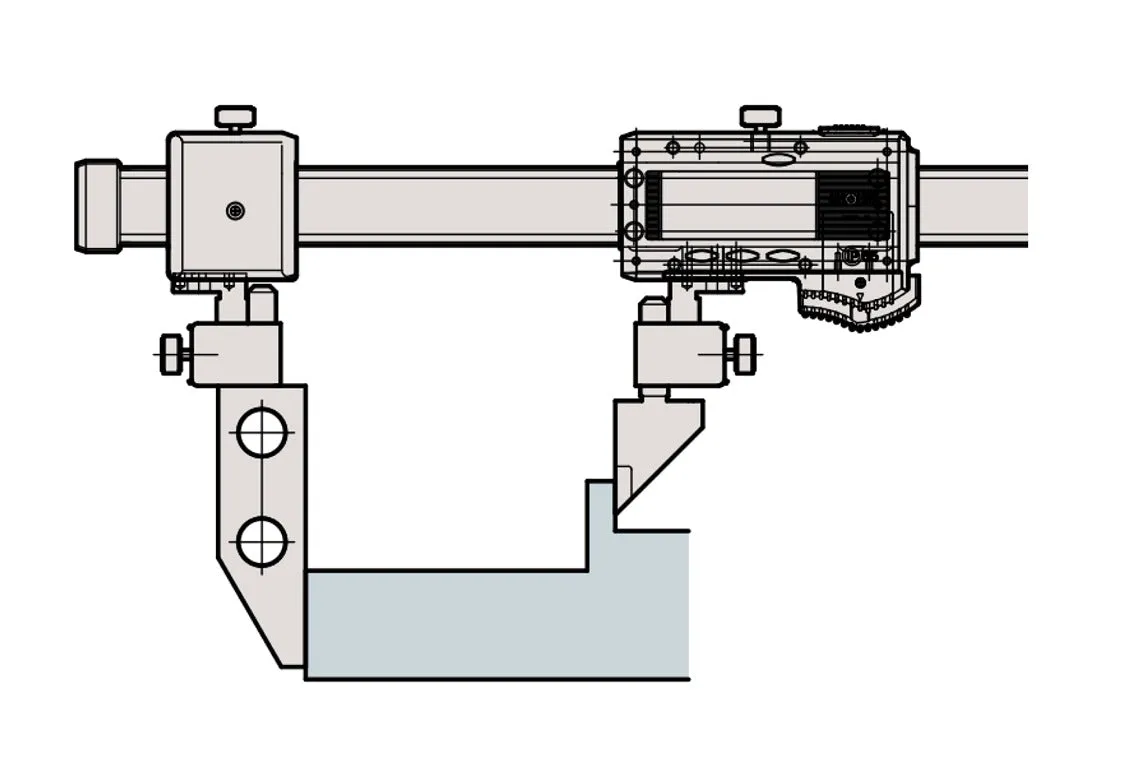 07CZA056 Mitutoyo Standard Jaw for 552-Series Caliper