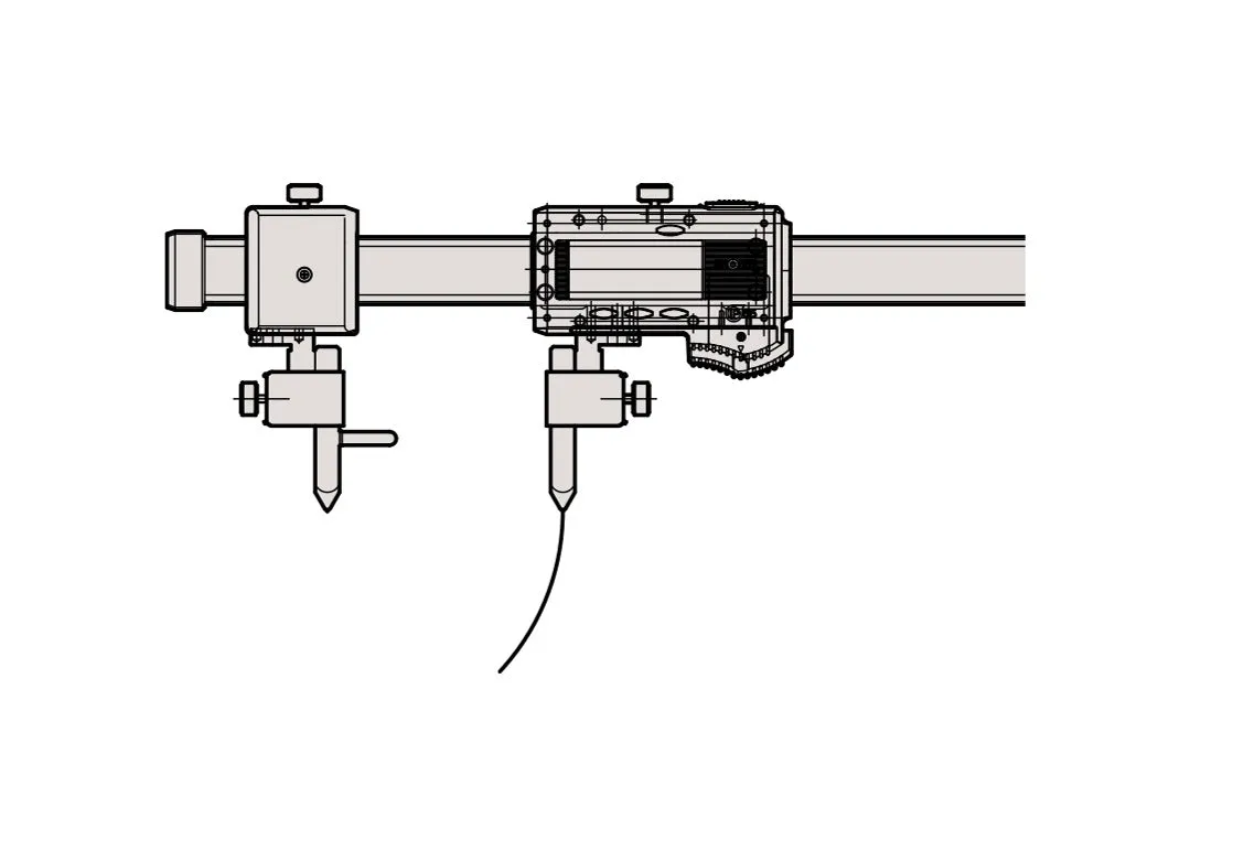 07CZA061 Mitutoyo Scriber Type Jaw for 552-Series Caliper