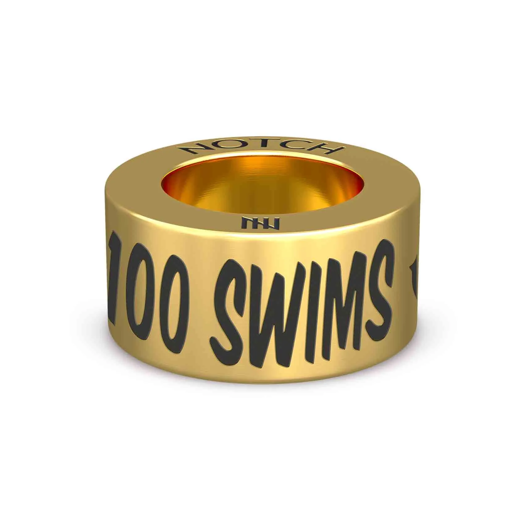 100 Swims NOTCH Charm