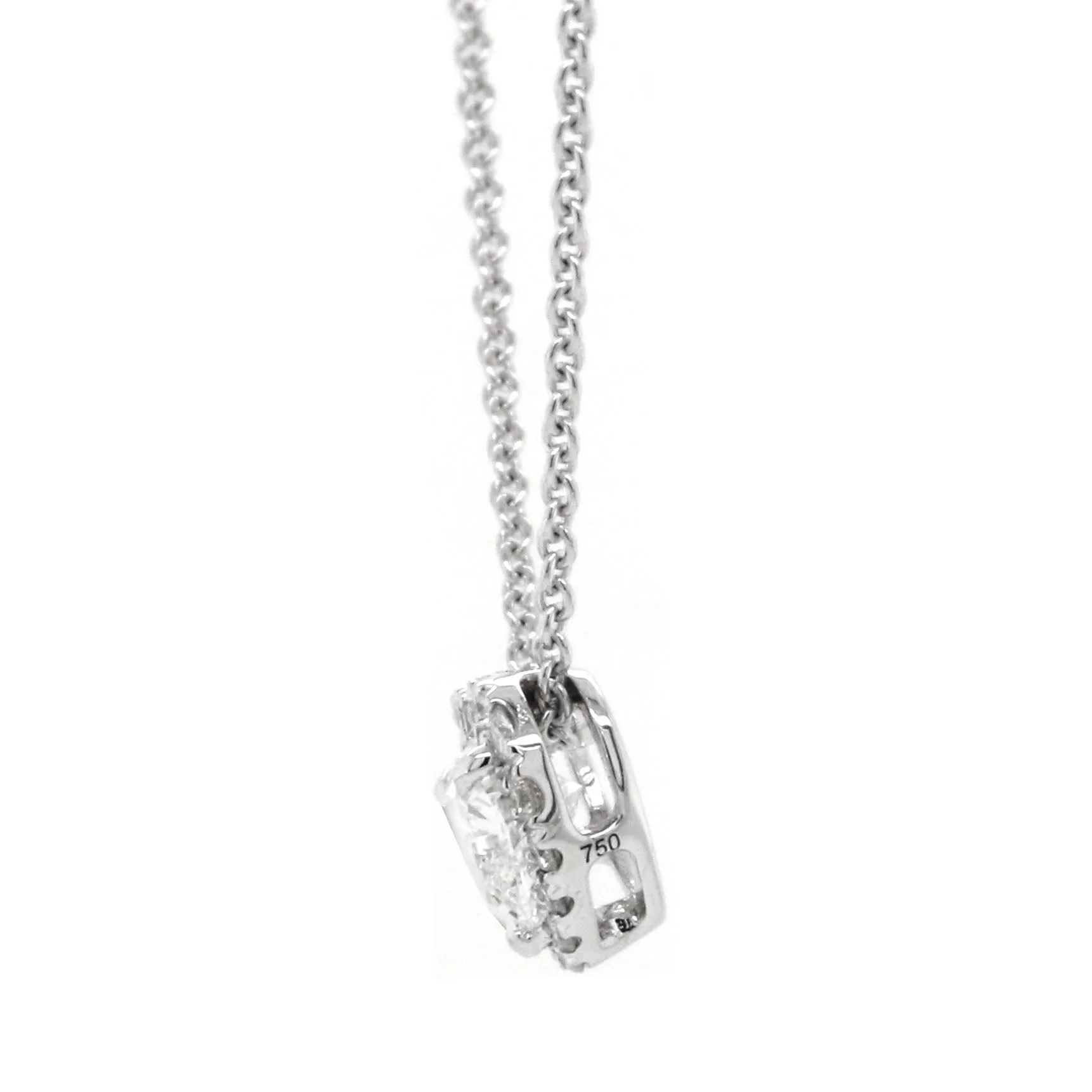 10615 Heart Shaped GIA Certified Diamond Pendant Necklace 0.30ct.tw
