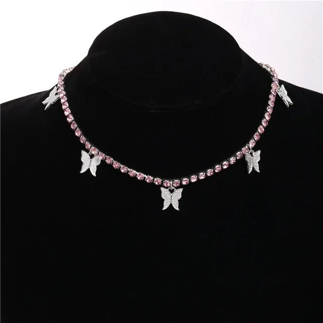 17KM New Multilayer Cross Gold Pendant Necklaces For Women Punk Letter Choker Necklace 2020 Fashion Words Jewelry Party Gift