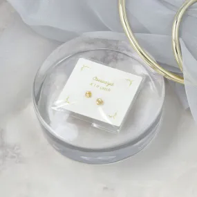 18K Gold Earring Nuts