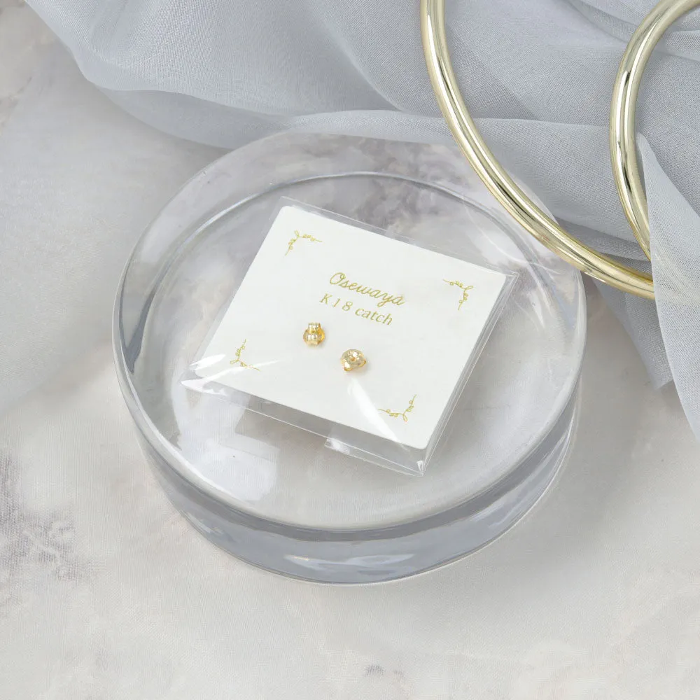 18K Gold Earring Nuts