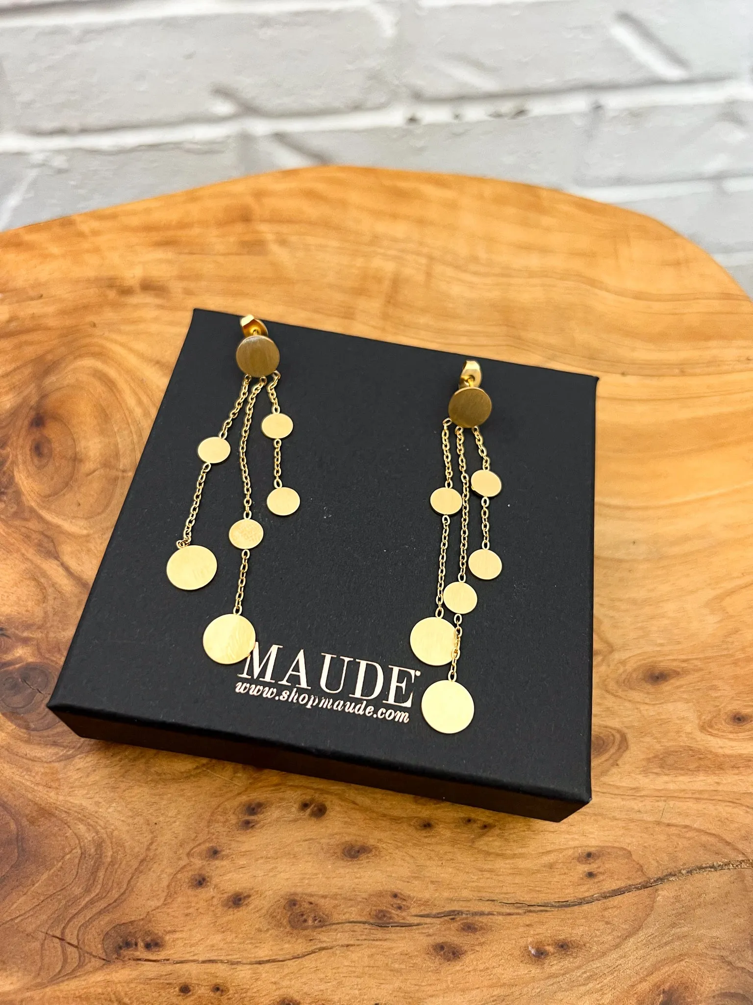 18K Hattie Dangle Earrings