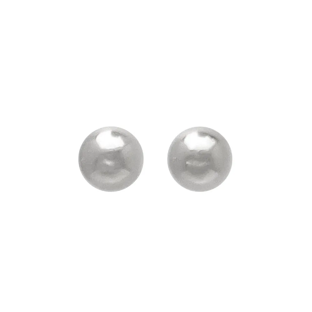 3mm Ball 18K Gold Post Studs