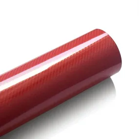 5D Carbon Fiber Wrap - Red
