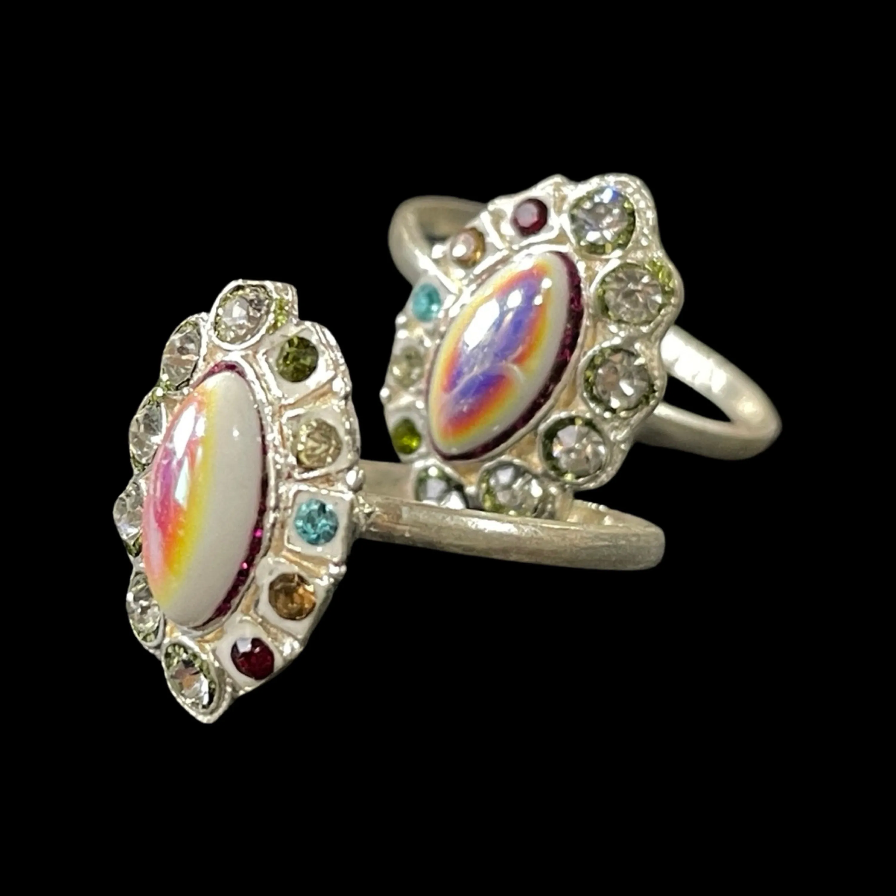 925 Sterling Silver CZ Toe-rings - Design #29