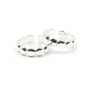 925 Sterling Silver Toe-rings - Design #03