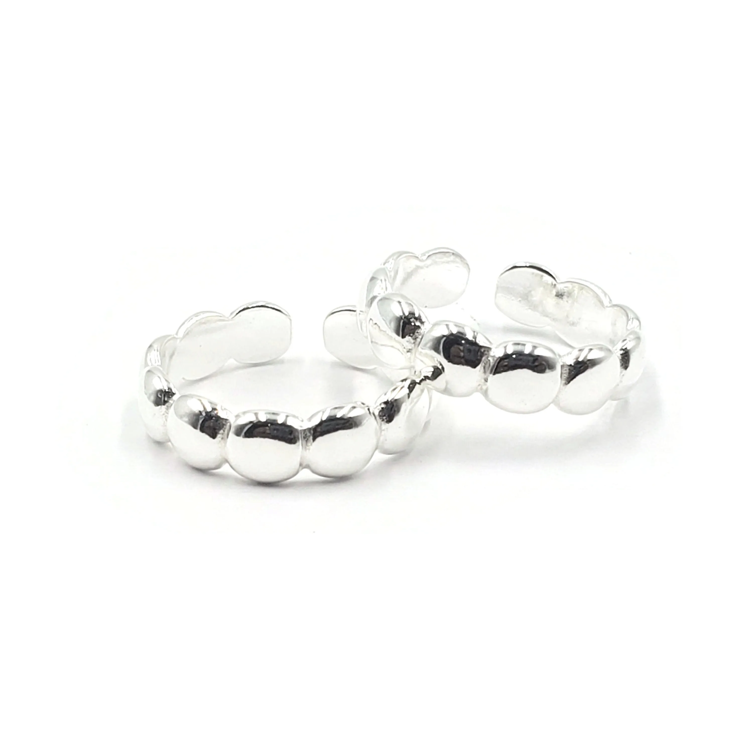 925 Sterling Silver Toe-rings - Design #03