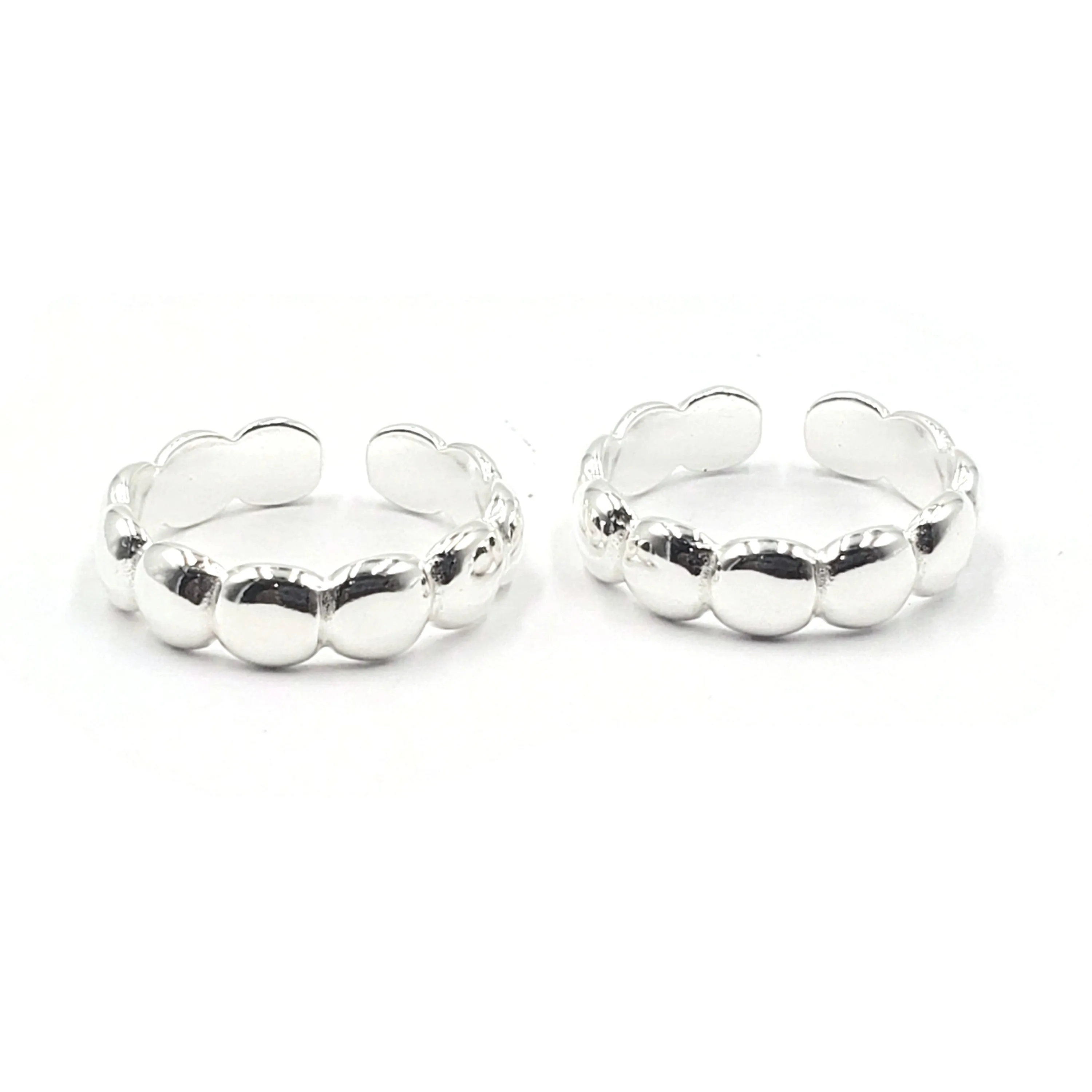 925 Sterling Silver Toe-rings - Design #03