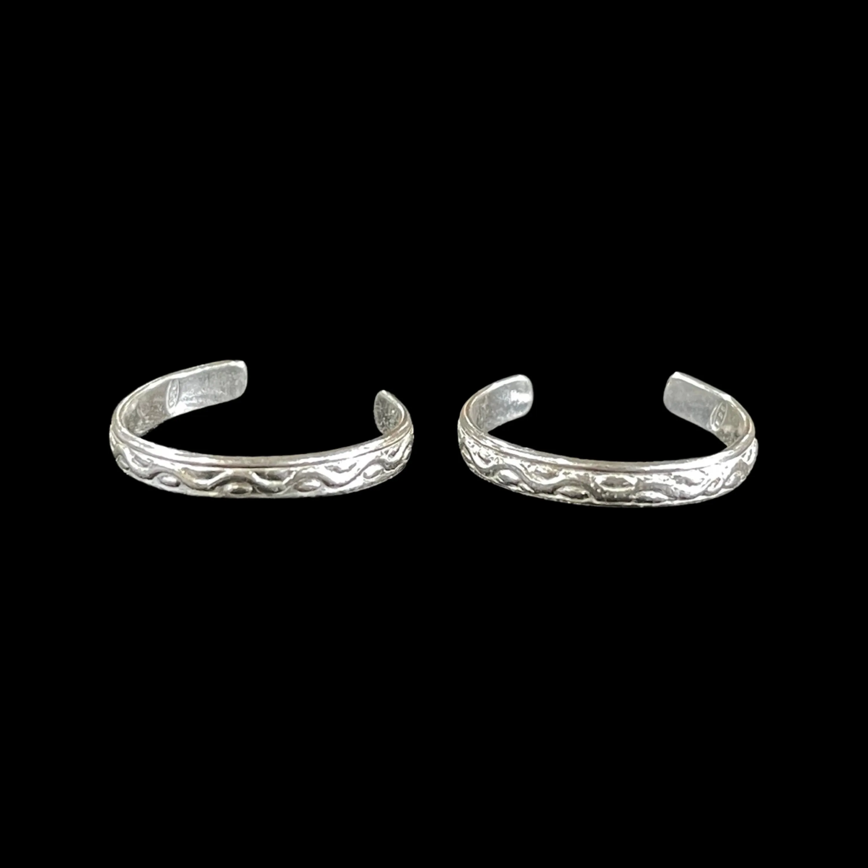 925 Sterling Silver Toe-rings - Design #09