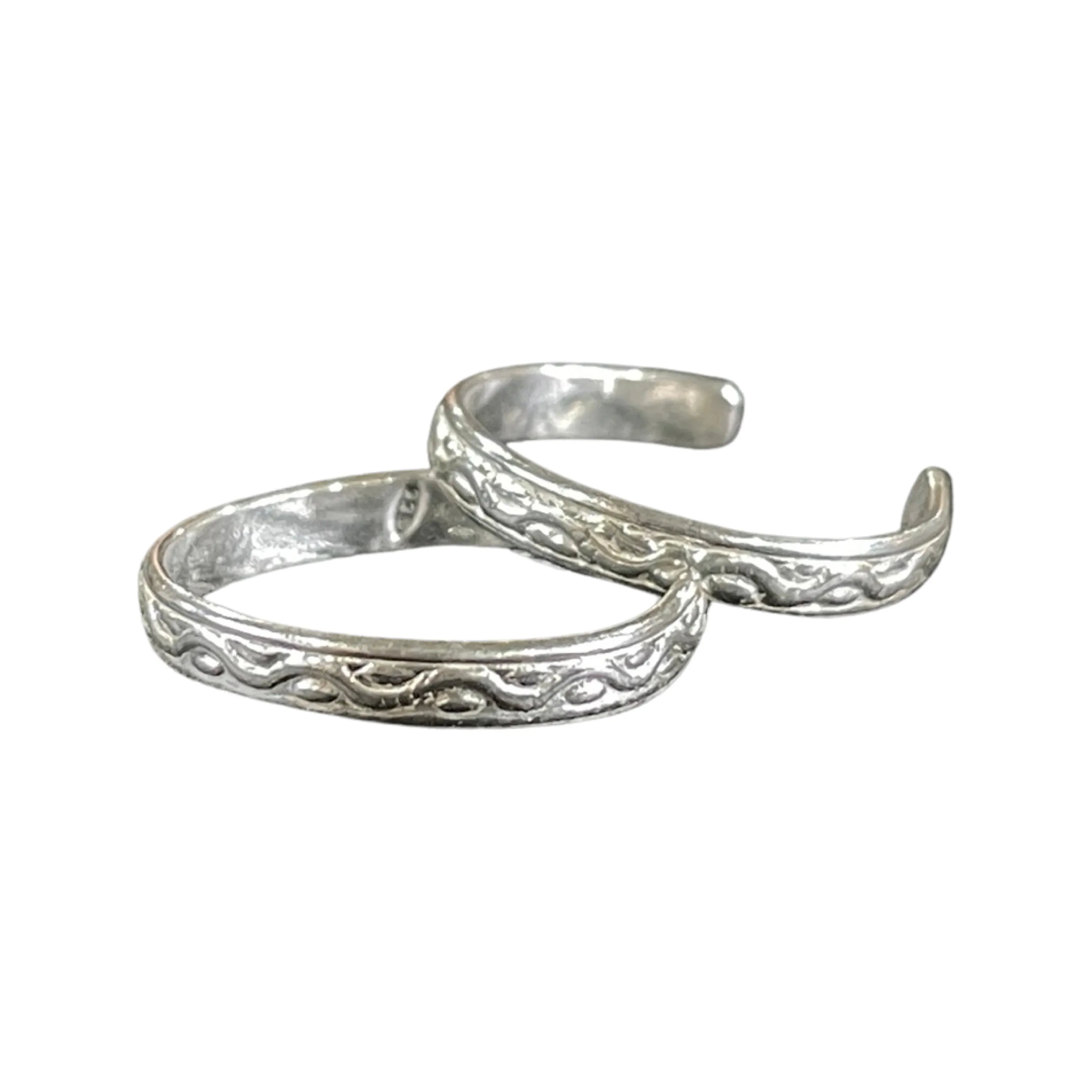 925 Sterling Silver Toe-rings - Design #09