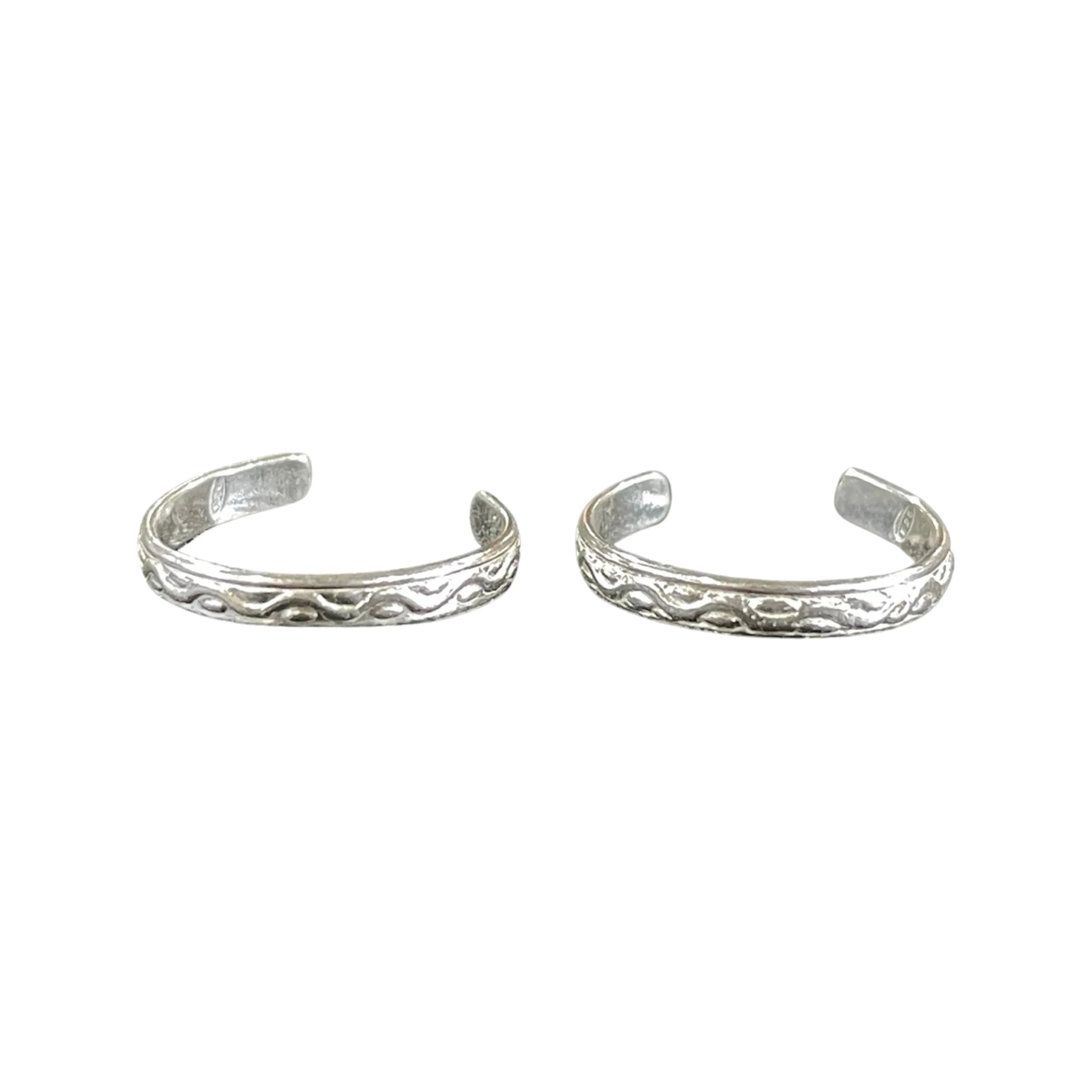 925 Sterling Silver Toe-rings - Design #09