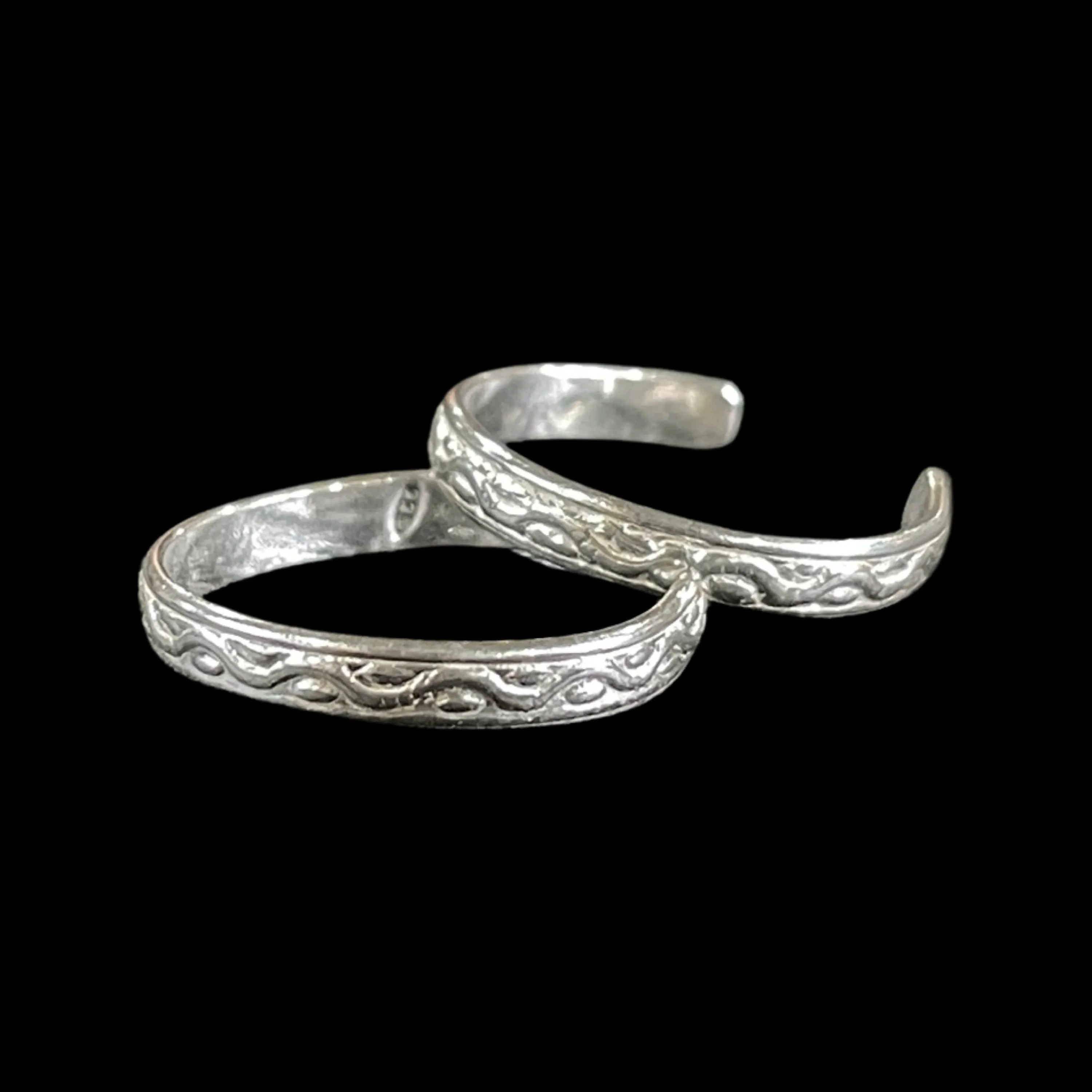 925 Sterling Silver Toe-rings - Design #09