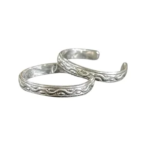 925 Sterling Silver Toe-rings - Design #09