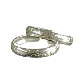 925 Sterling Silver Toe-rings - Design #12
