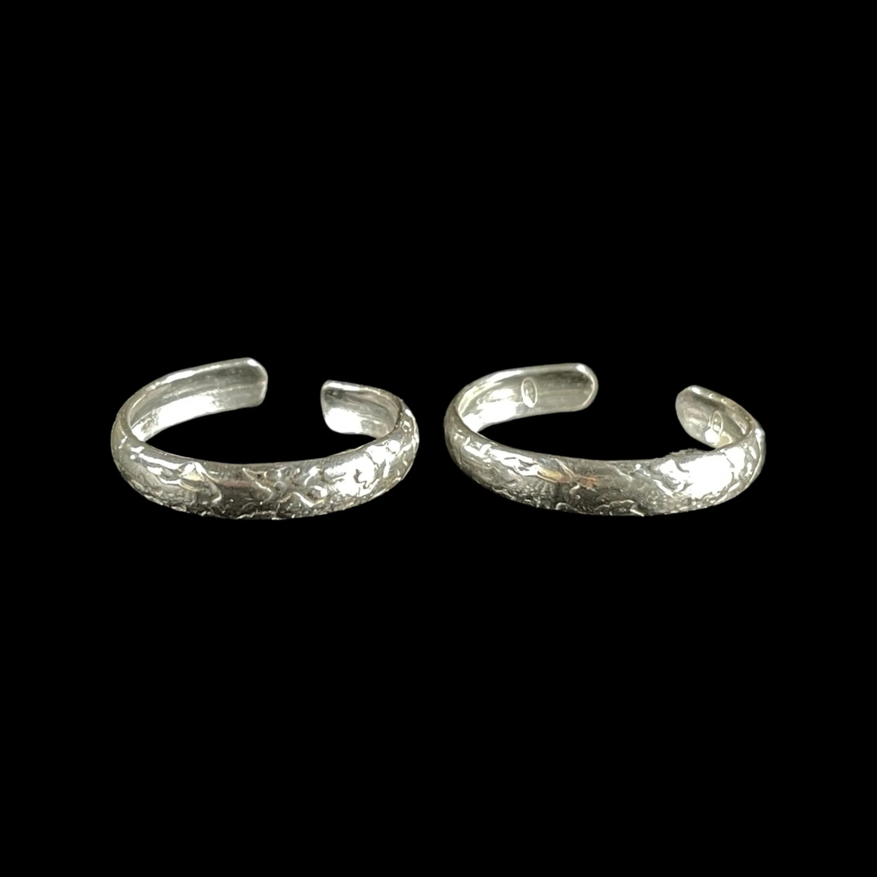 925 Sterling Silver Toe-rings - Design #12
