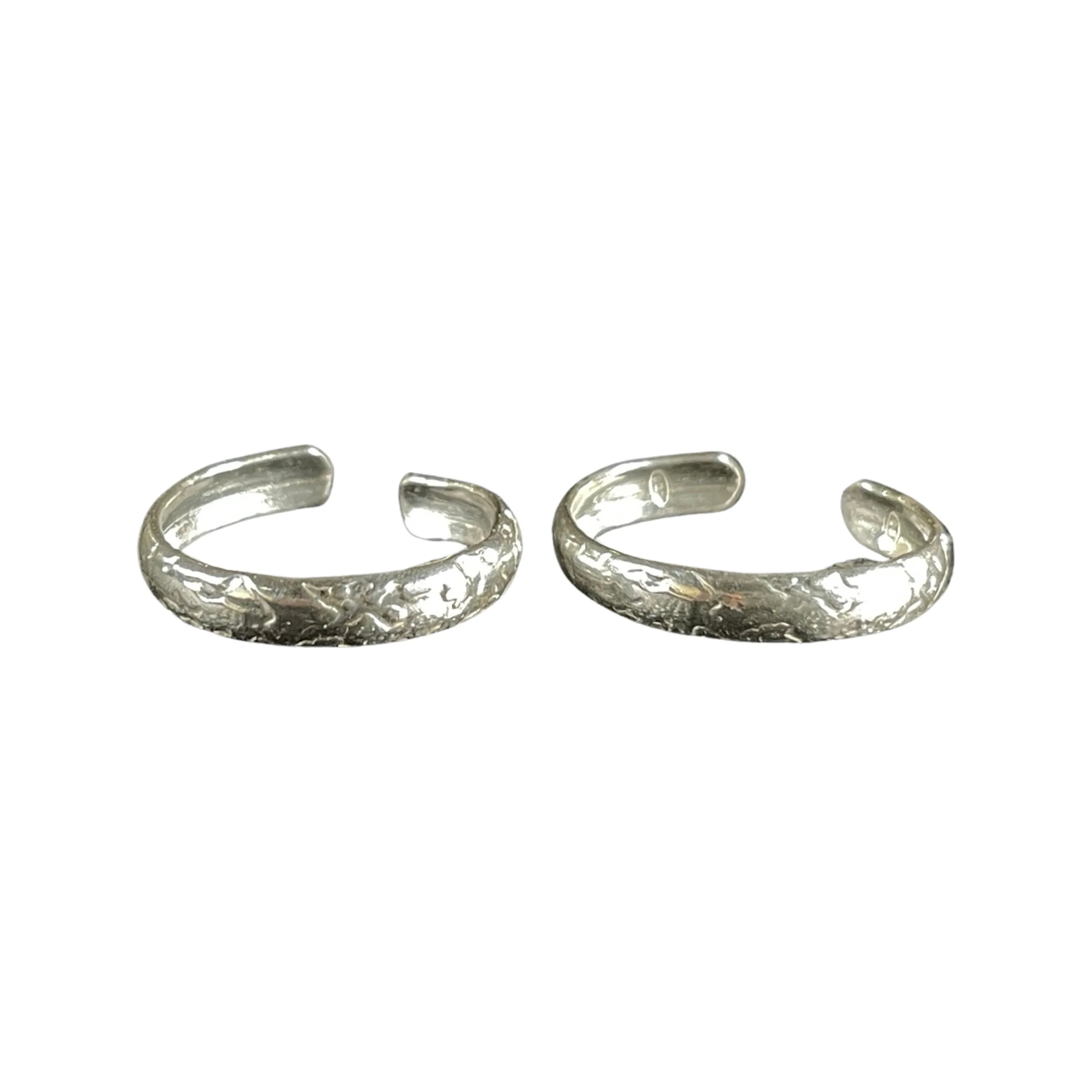 925 Sterling Silver Toe-rings - Design #12