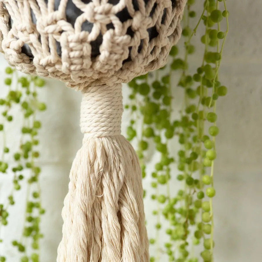 Beaded Plant Hanger Macrame Kit