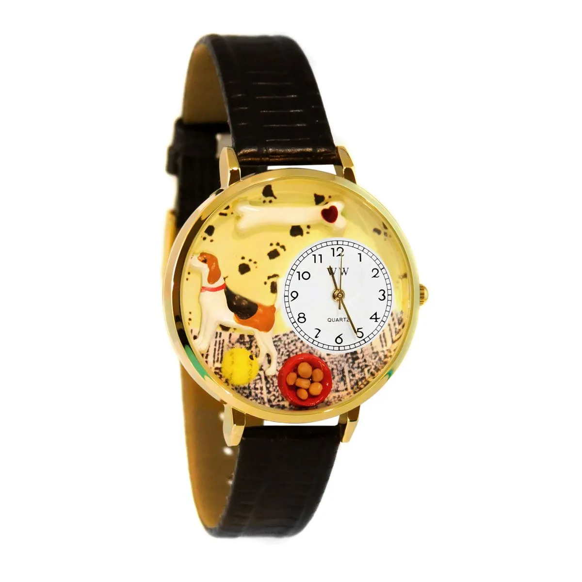 Beagle 3D Dog Watch Large Style