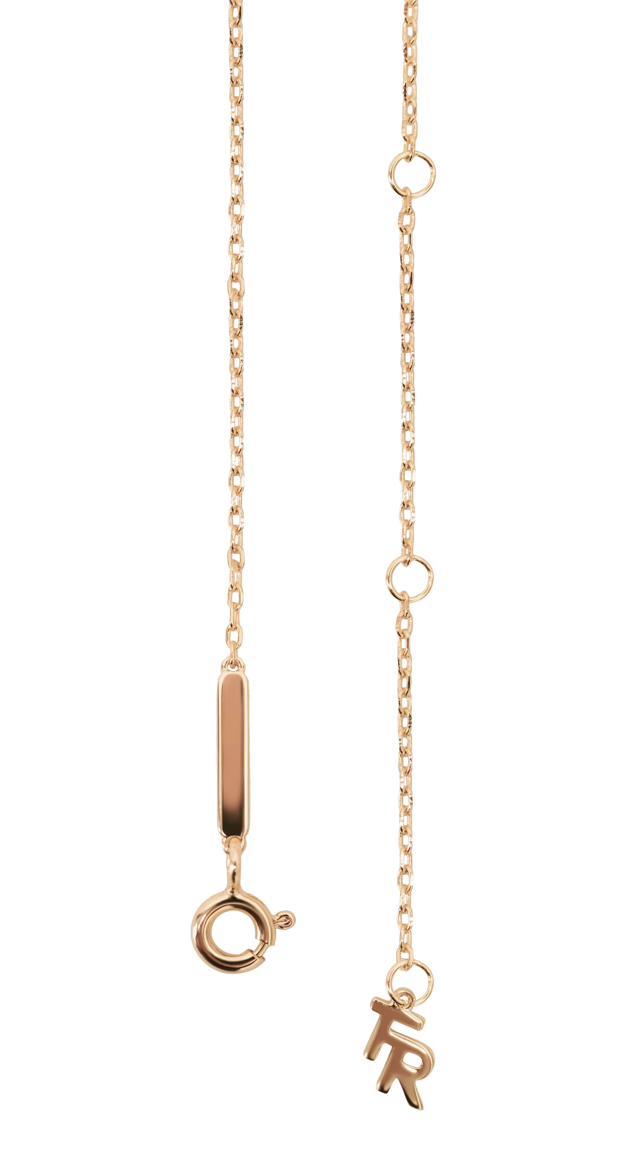 Bezel necklace 0.3ct