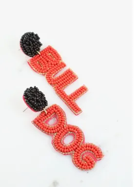 Bull Dog Earrings