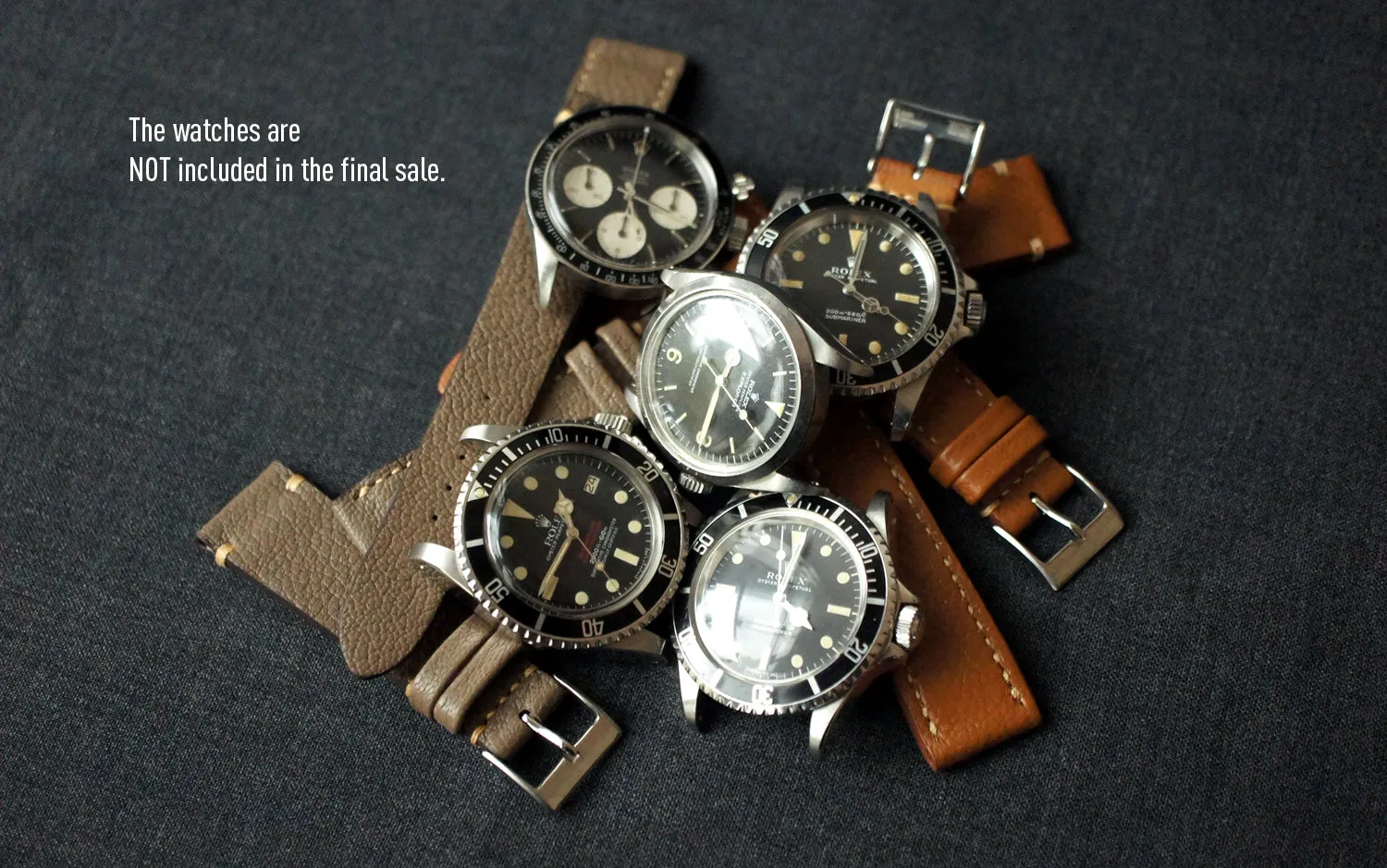 CAMEL TAN TEXTURED GOAT CUSTOM MADE STRAP
