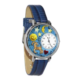 Capricorn Watch in Silver (Large)