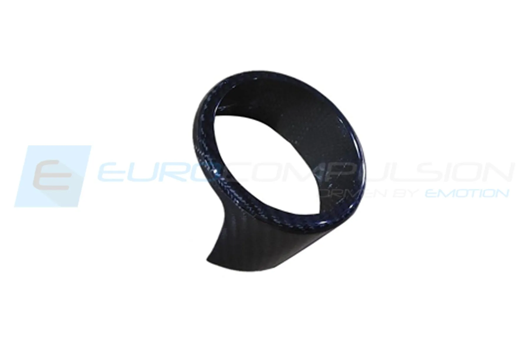 CARBON FIBER ALFA ROMEO FRONT EMBLEM COVER (ALFA ROMEO STELVIO 2.0L & 2.9L QV))