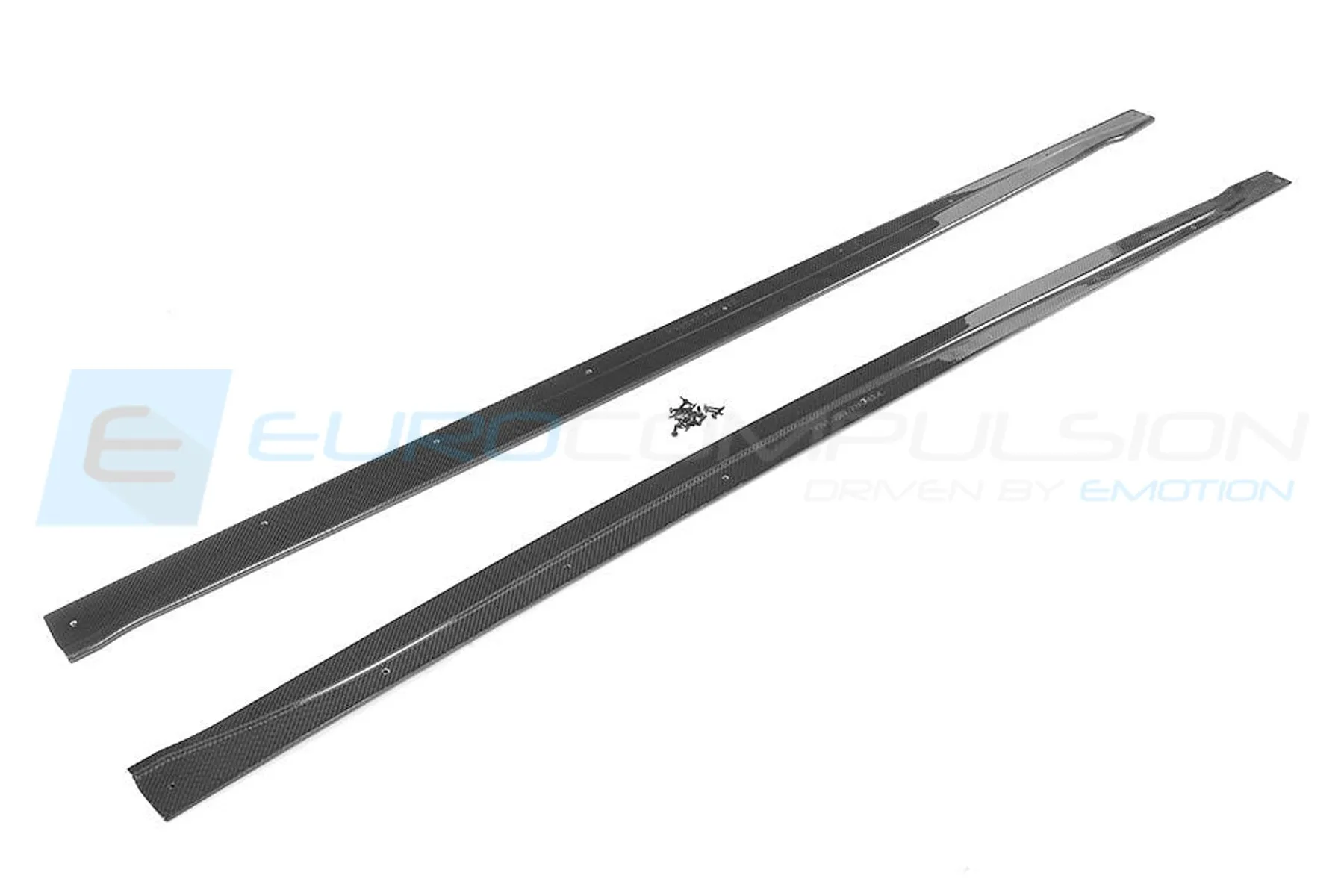 CARBON FIBER "FLAT STYLE" SIDE SKIRT EXTENSION (ALFA ROMEO GIULIA 2.0L)