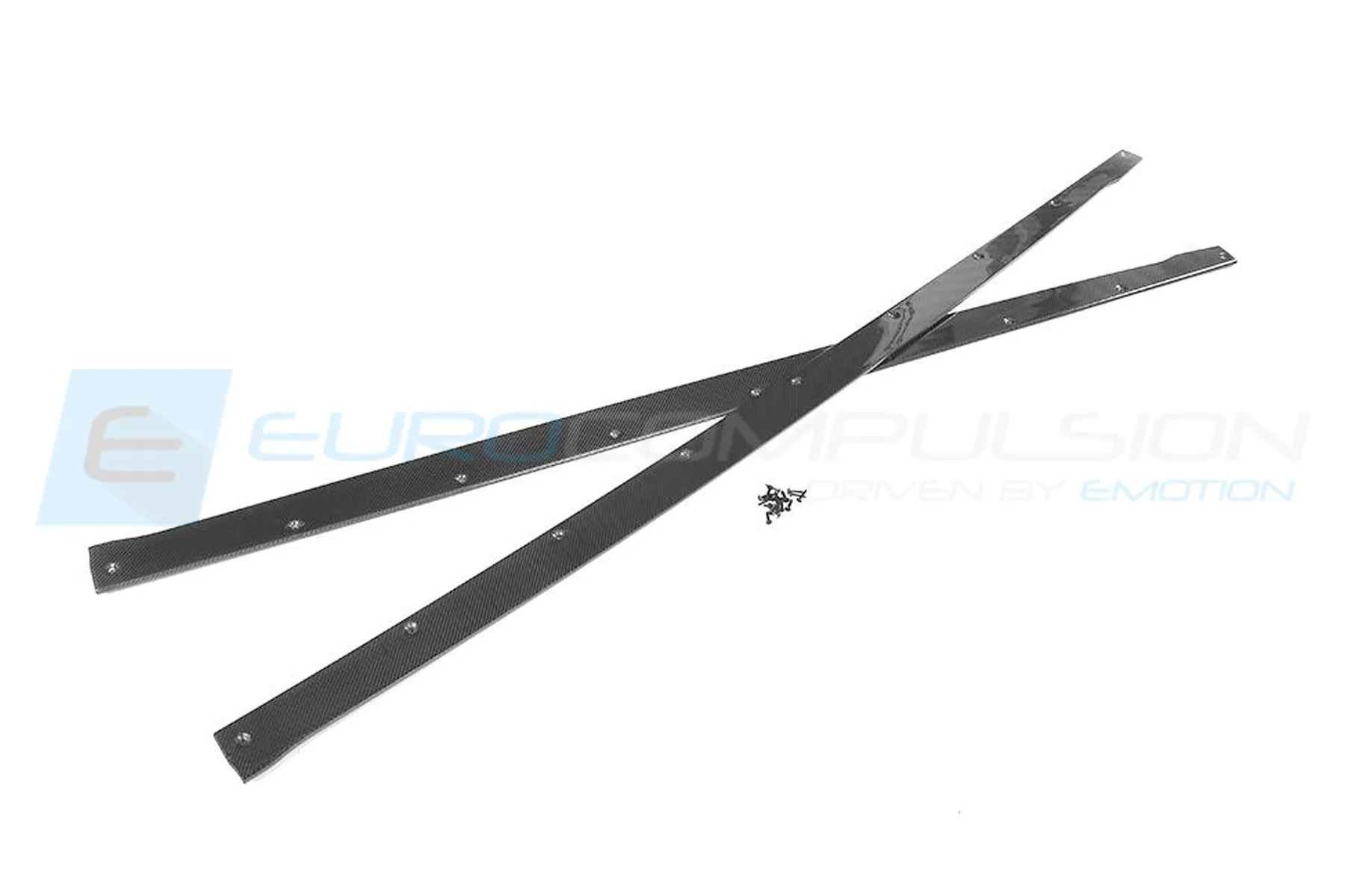 CARBON FIBER "FLAT STYLE" SIDE SKIRT EXTENSION (ALFA ROMEO GIULIA 2.0L)