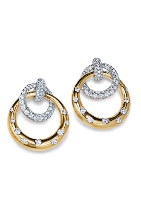 Cobblestone Interlock Earrings