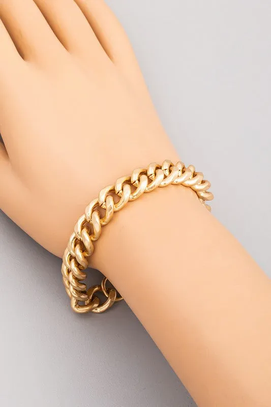 Dylan Curb Chain Bracelet