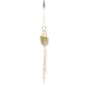 Extended Droplet Charming Macrame Plant Hanger