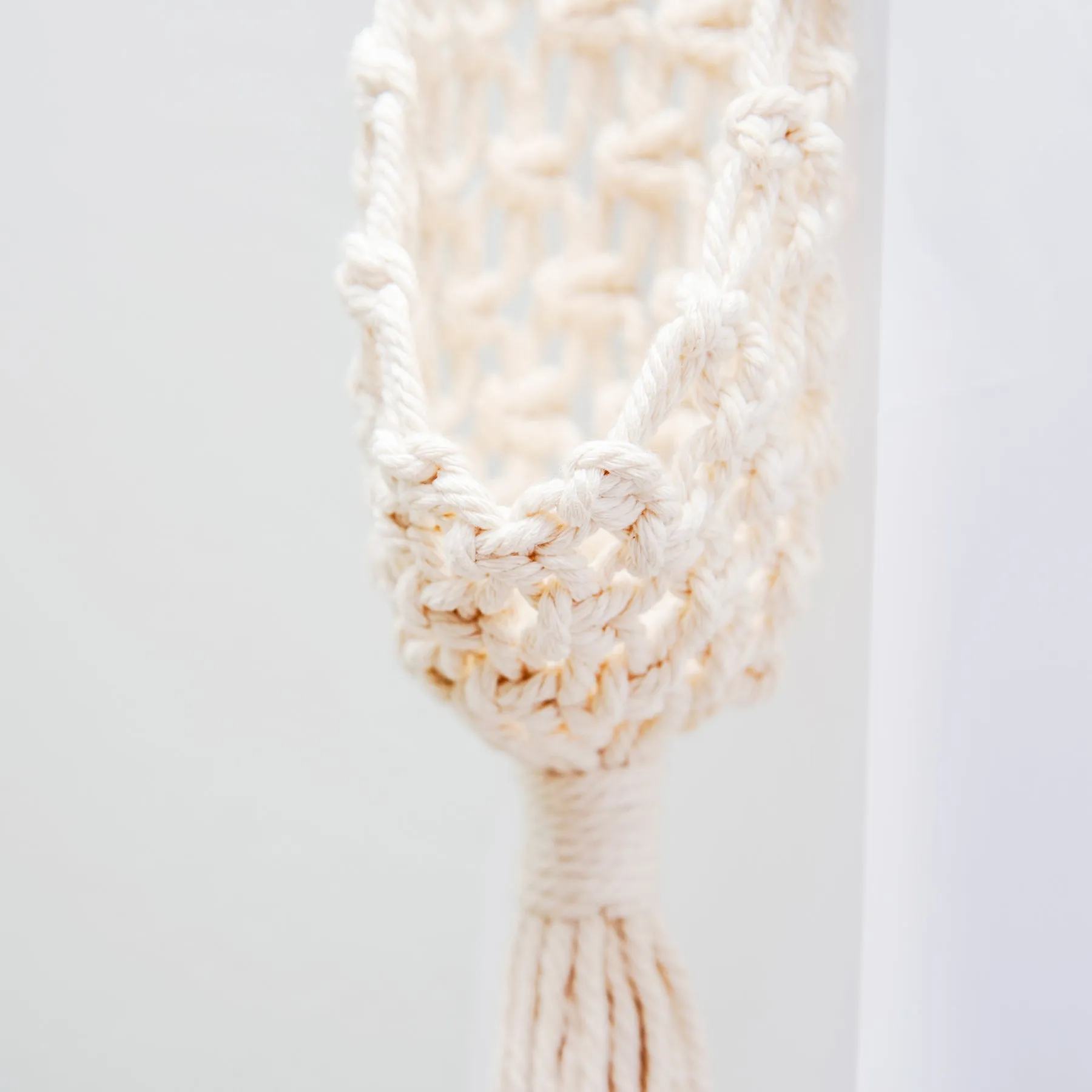 Extended Droplet Charming Macrame Plant Hanger