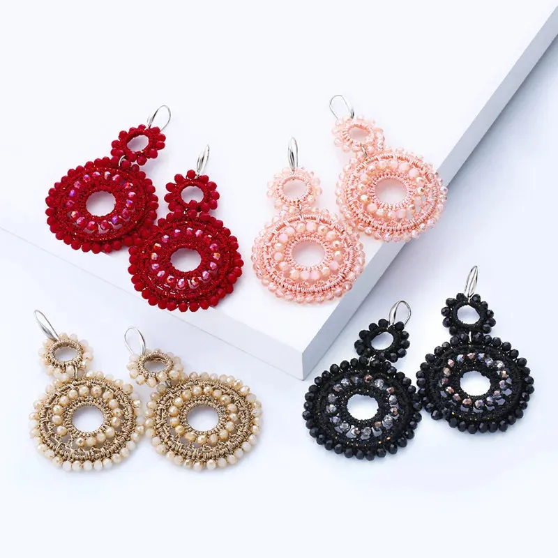 FLOLA Handmade Beaded Earrings