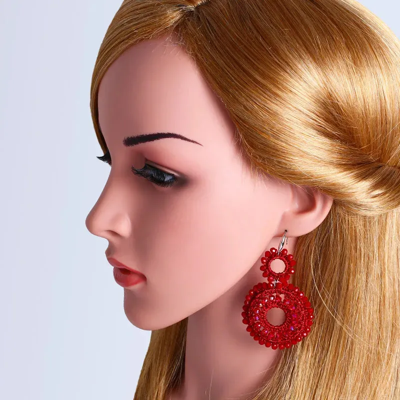 FLOLA Handmade Beaded Earrings