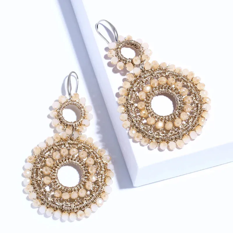 FLOLA Handmade Beaded Earrings