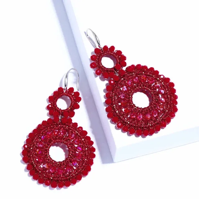 FLOLA Handmade Beaded Earrings