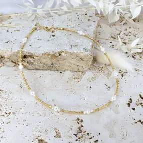 Freshwater Pearl Ancient Tides Choker Necklace
