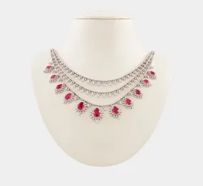 Glistering Diamond Necklace