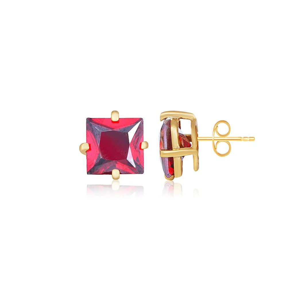 Golden Seeking Solace Stud Earrings