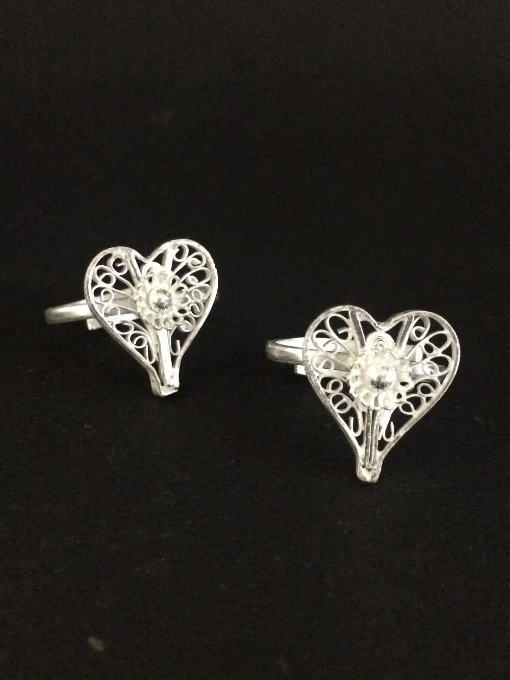 Heart Toe Rings