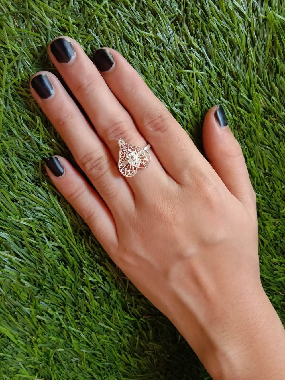 Heart Toe Rings