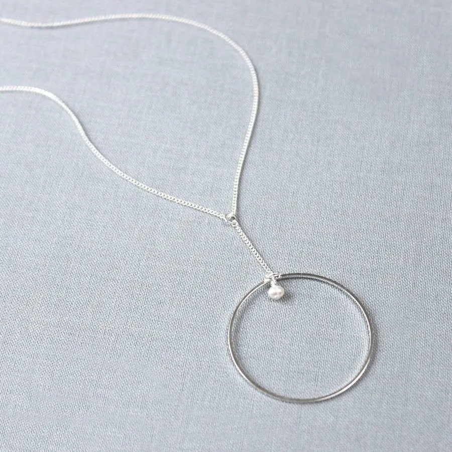 Hoop Earrings And Necklace Set (Gold - out of stock)