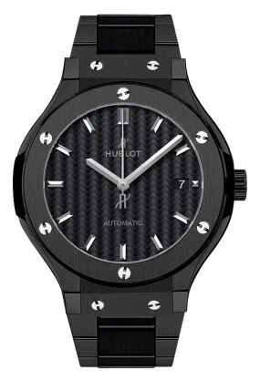 Hublot Classic Fusion Mat Black Carbon Fiber Dial Automatic Men's Watch 565.CM.1771.CM