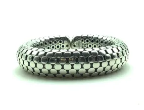John Hardy Cuff Dot Flex Sterling Silver Bracelet