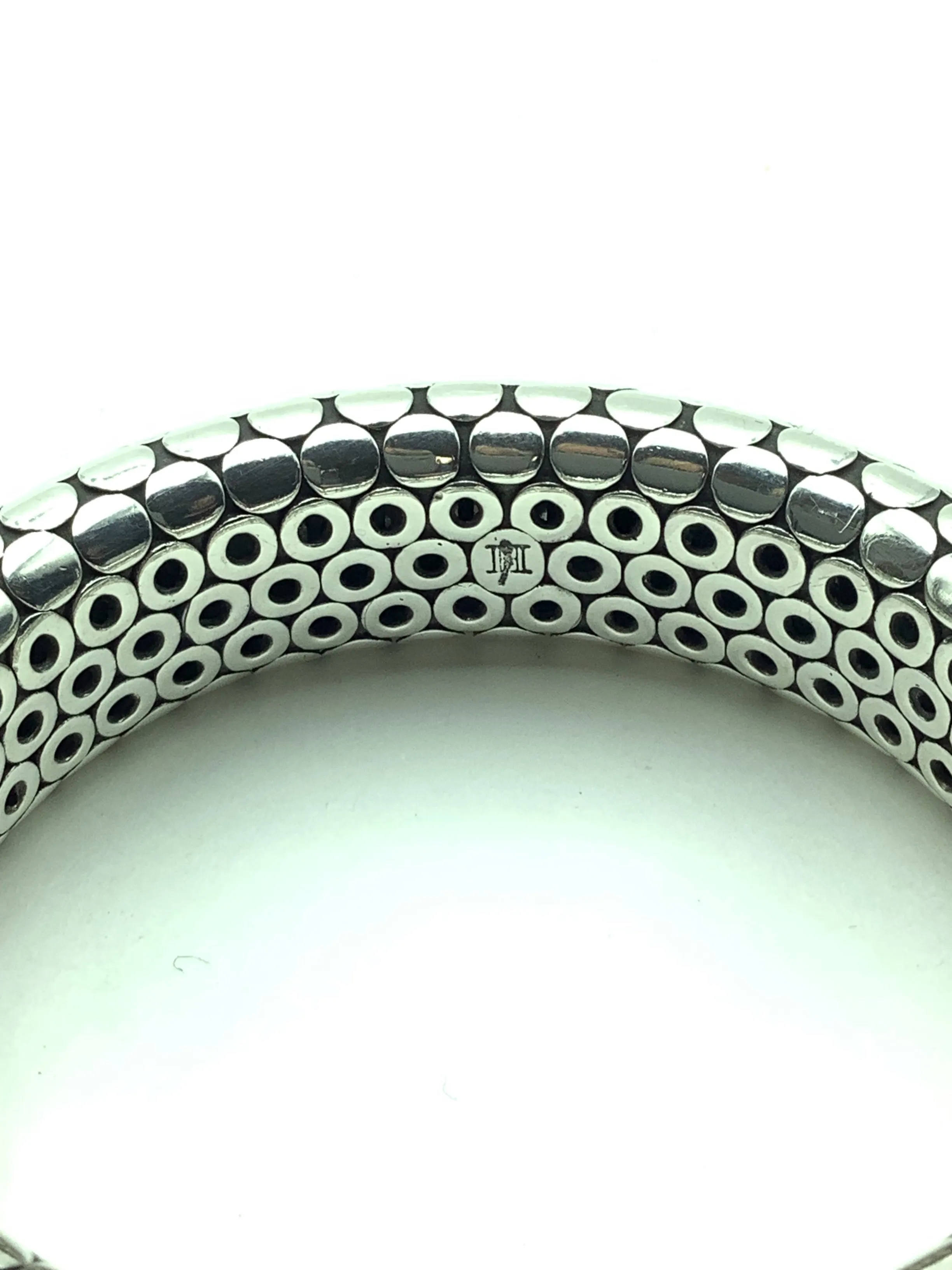 John Hardy Cuff Dot Flex Sterling Silver Bracelet