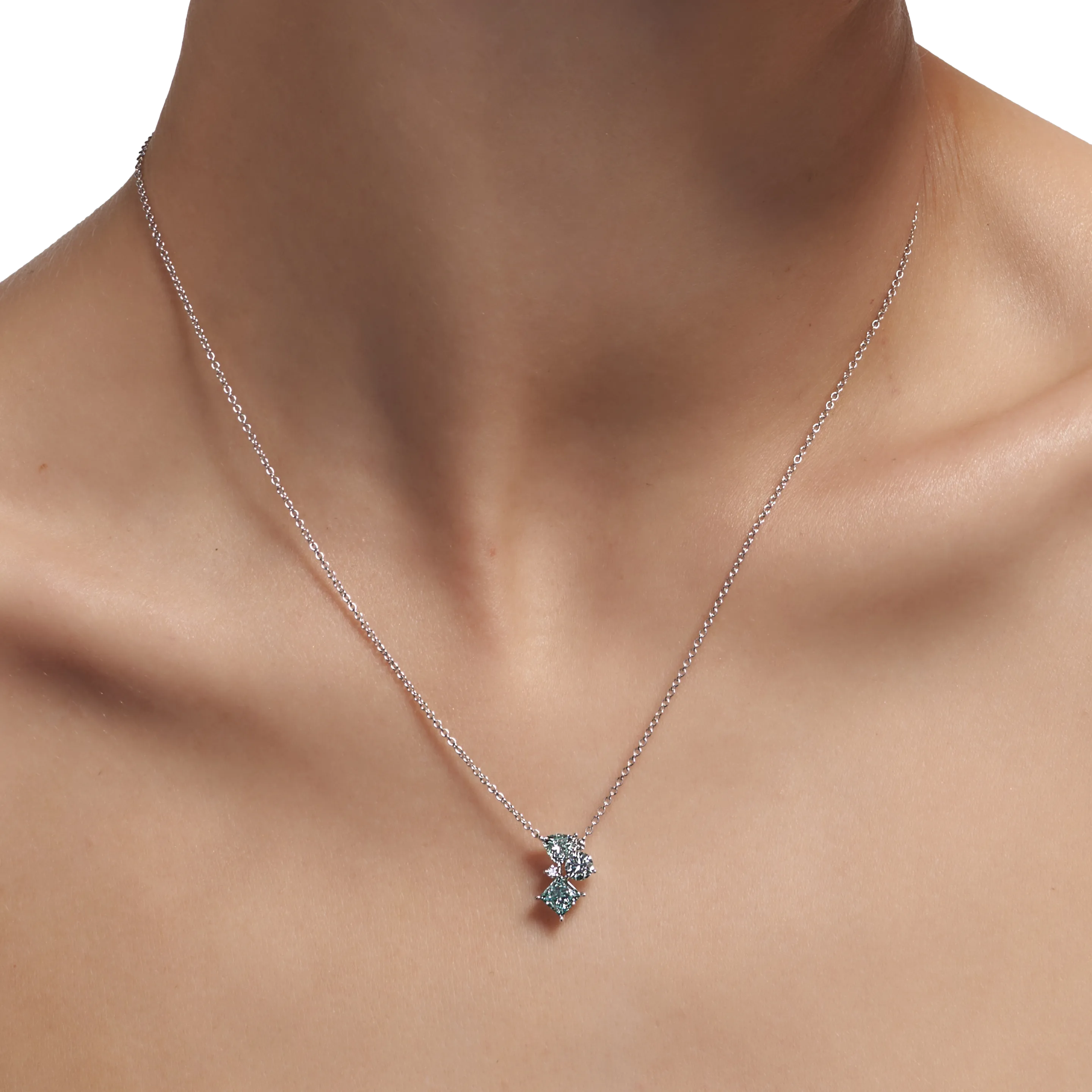 Joyful blue necklace