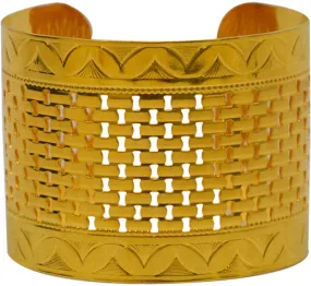 laruicci - odessa cuff in 18k gold plated (1 pc)